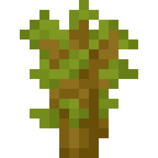 Acacia Sapling - Flat View