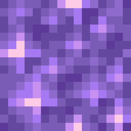 Amethyst Block - Flat View