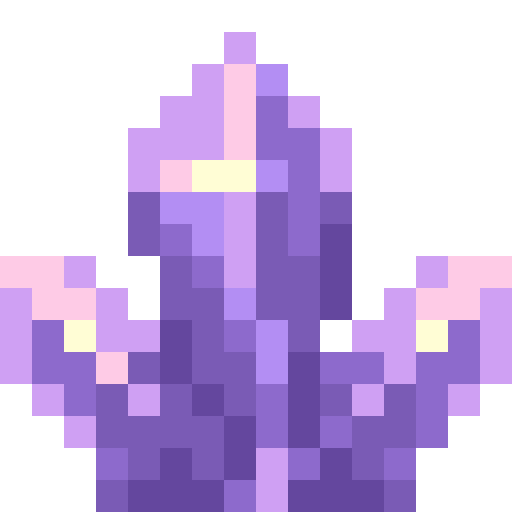 Amethyst Cluster - Flat View
