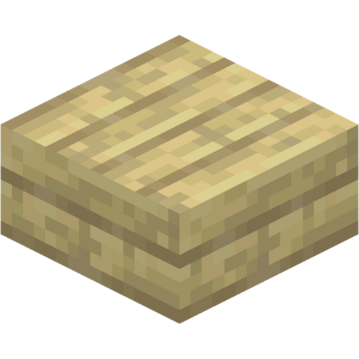 Birch Slab - 3D View
