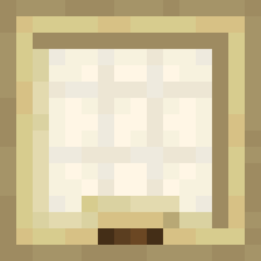 Birch Trapdoor - Flat View
