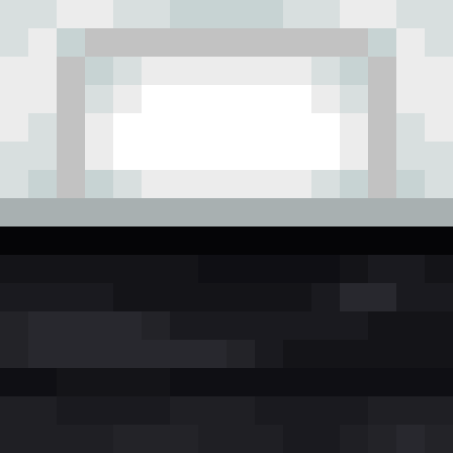 Black Bed - Flat View