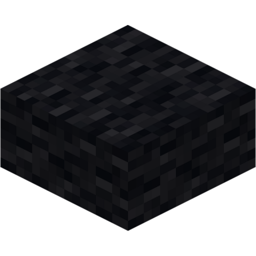Black Wool Slab - 3D View