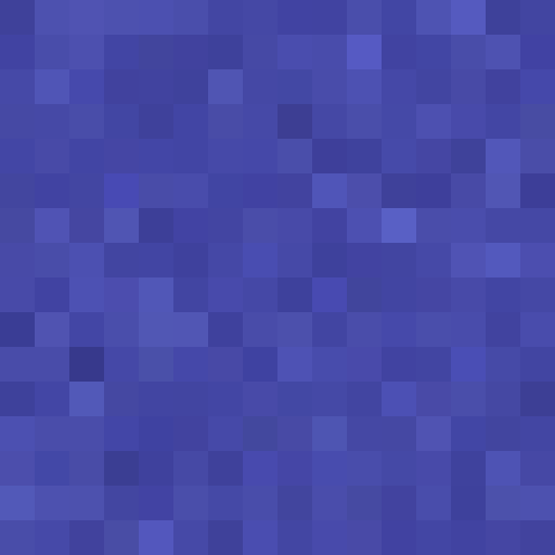 Blue Concrete Powder - Flat View