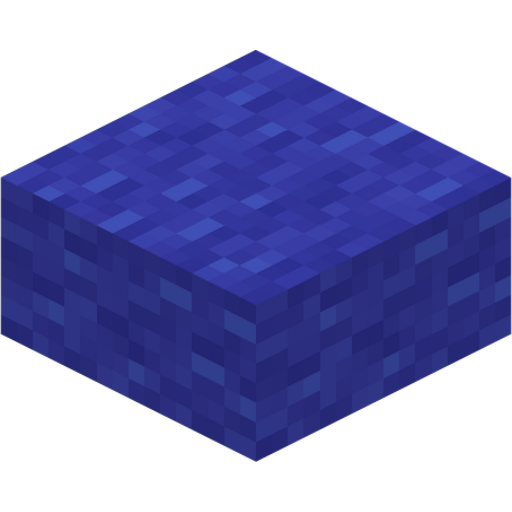 Blue Wool Slab - 3D View