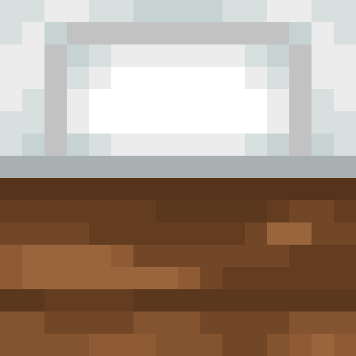 Brown Bed - Flat View