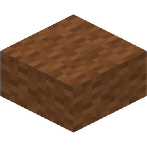 Brown Wool Slab - 3D View