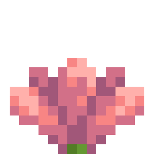 Cactus Flower - Flat View