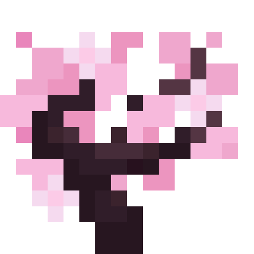 Cherry Sapling - Flat View