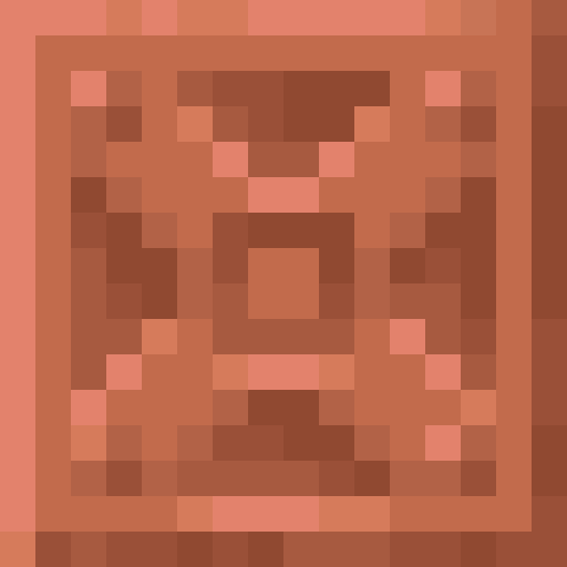 Chiseled Copper - Flat View