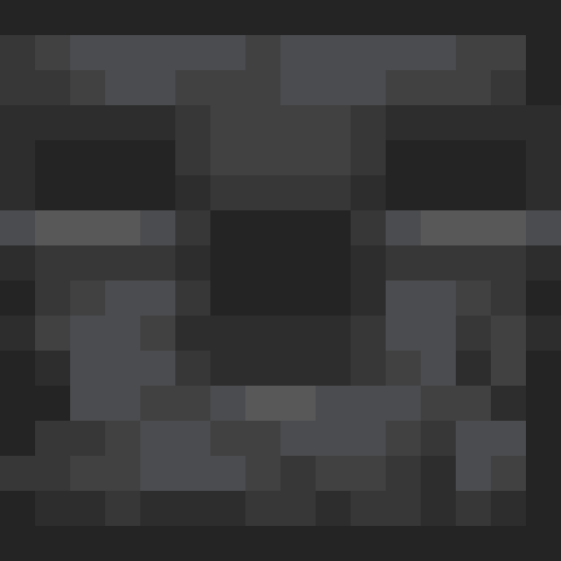 Chiseled Deepslate - Flat View