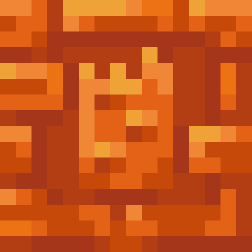 Chiseled Resin Bricks - Flat View