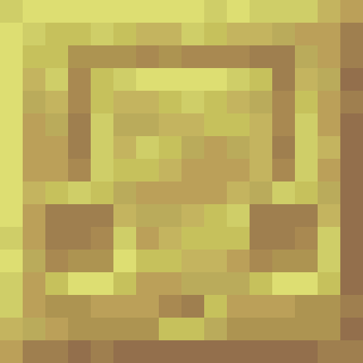 Chiseled Sulfur - Flat View