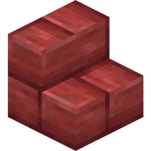 Cinnabar Brick Stairs - 3D View