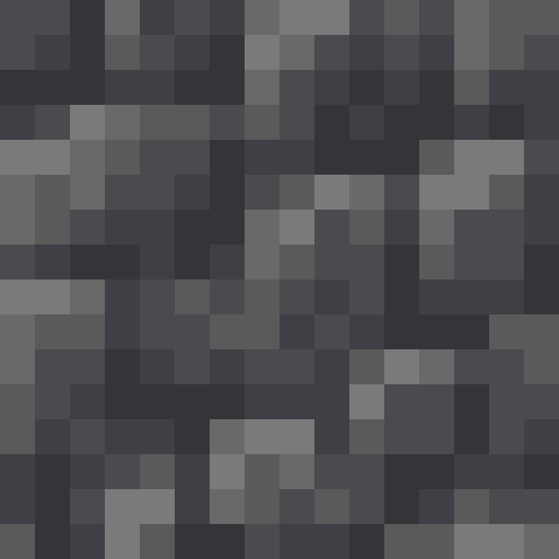 Cobbled Deepslate - Flat View