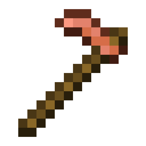 Copper Hoe