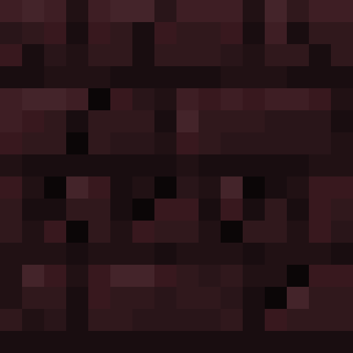 Cracked Nether Bricks - Flat View