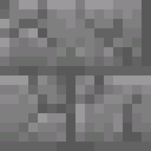 Cracked Stone Bricks - Flat View