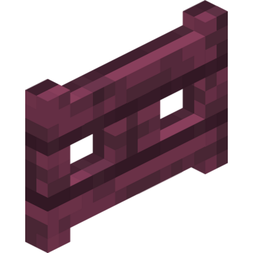 Crimson Fence Gate - 3D View