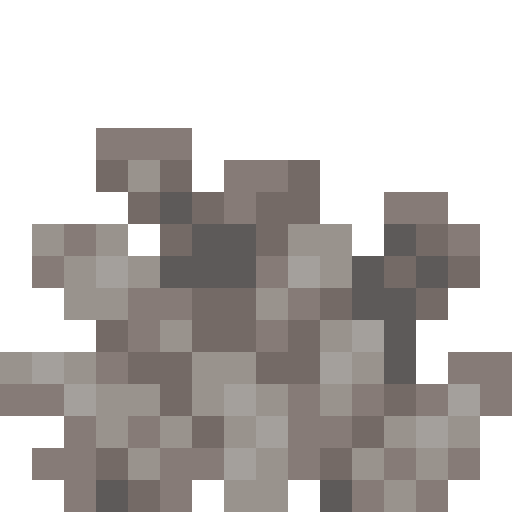 Dead Bubble Coral - Flat View