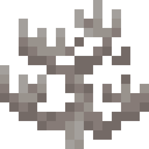 Dead Fire Coral - Flat View