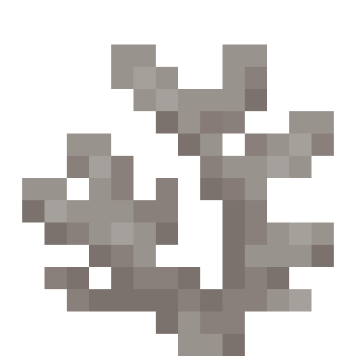 Dead Horn Coral - Flat View