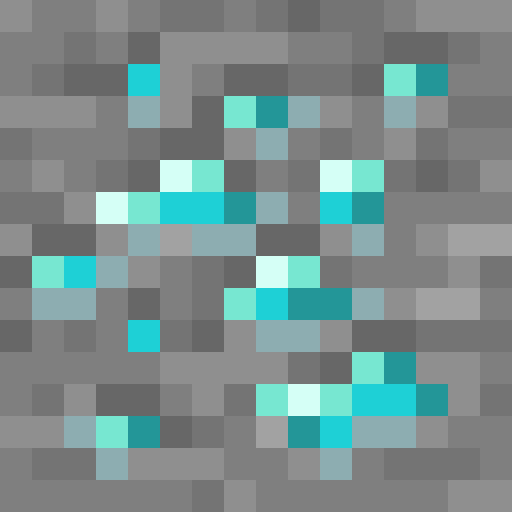 Diamond Ore - Flat View