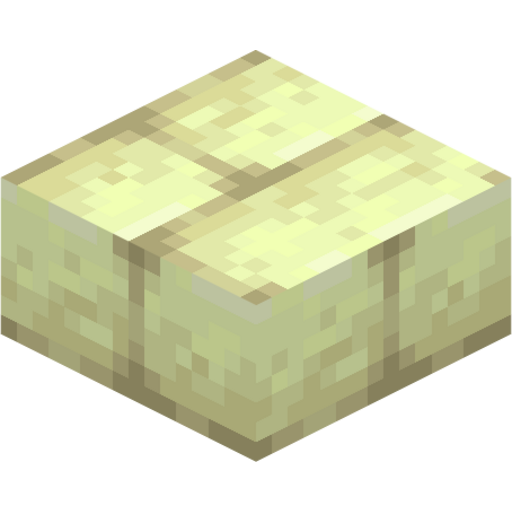 End Stone Brick Slab - 3D View