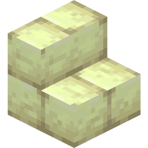 End Stone Brick Stairs - 3D View