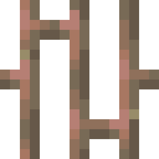 Exposed Copper Bars - Flat View