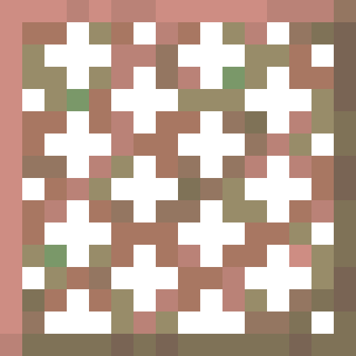 Exposed Copper Grate - Flat View