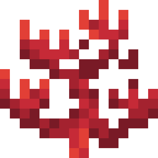 Fire Coral - Flat View