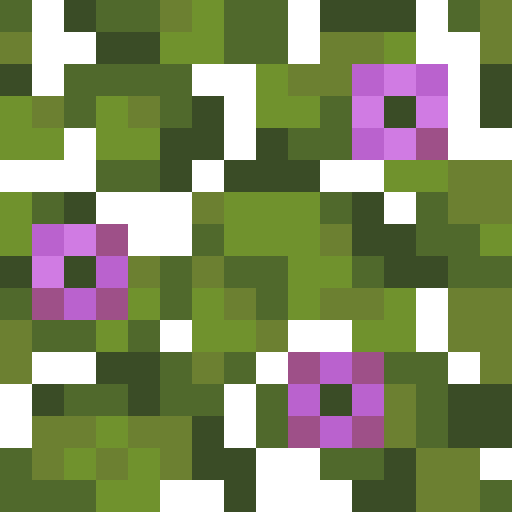 Flowering Azalea Leaves - Flat View