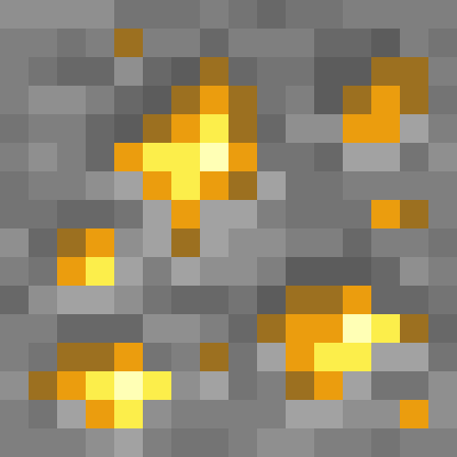 Gold Ore - Flat View