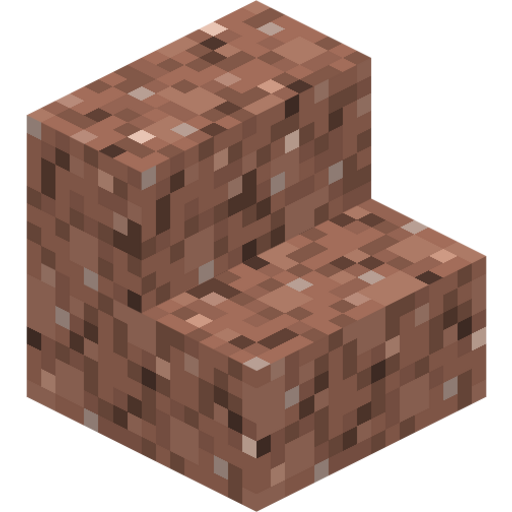 Granite Stairs - 3D View