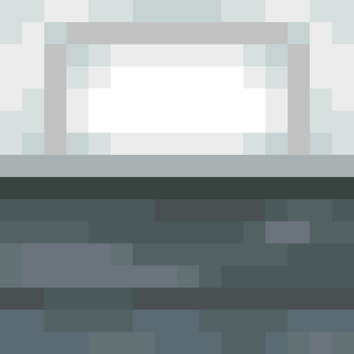 Gray Bed - Flat View