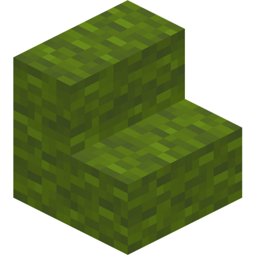 Green Wool Stairs - 3D View