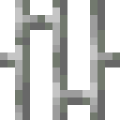 Iron Bars - Flat View