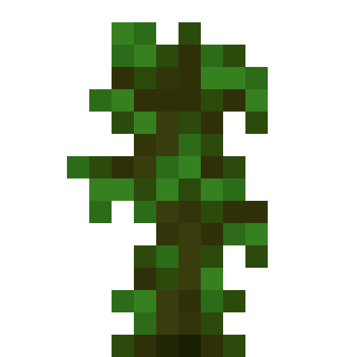Jungle Sapling - Flat View