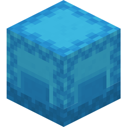 Light Blue Shulker Box - Flat View
