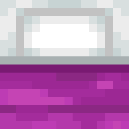 Magenta Bed - Flat View