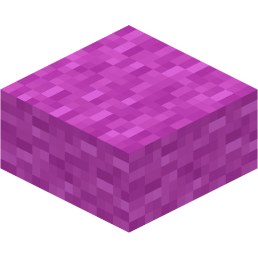 Magenta Wool Slab - 3D View