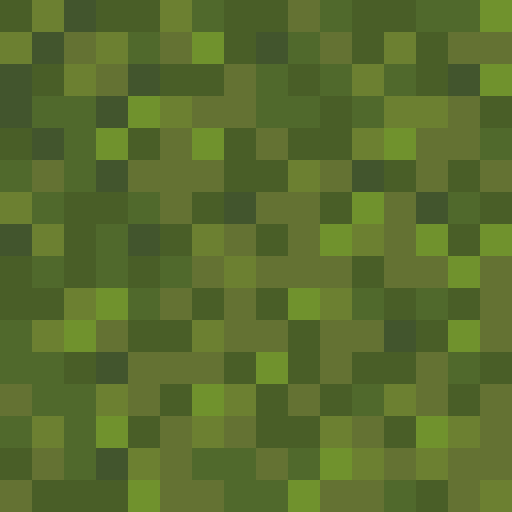 Moss Block - Flat View
