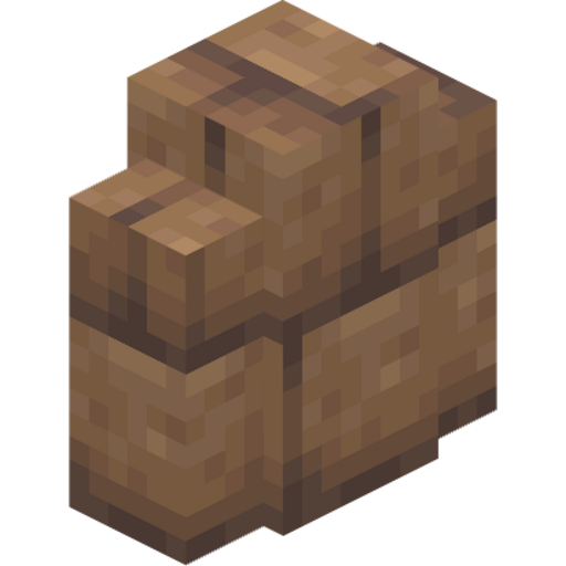 Mud Brick Wall - 3D View