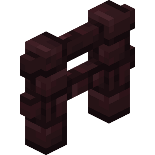 Nether Brick Fence - 3D View