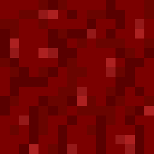 Nether Wart Block - Flat View