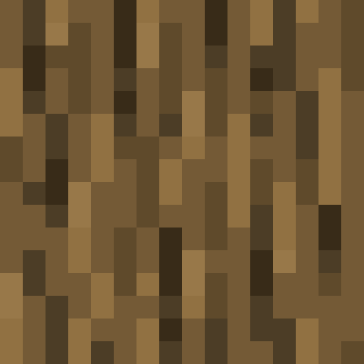 Oak Log - Flat View