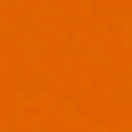 Orange Concrete - Flat View