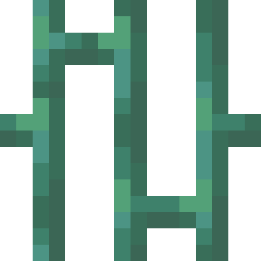 Oxidized Copper Bars - Flat View