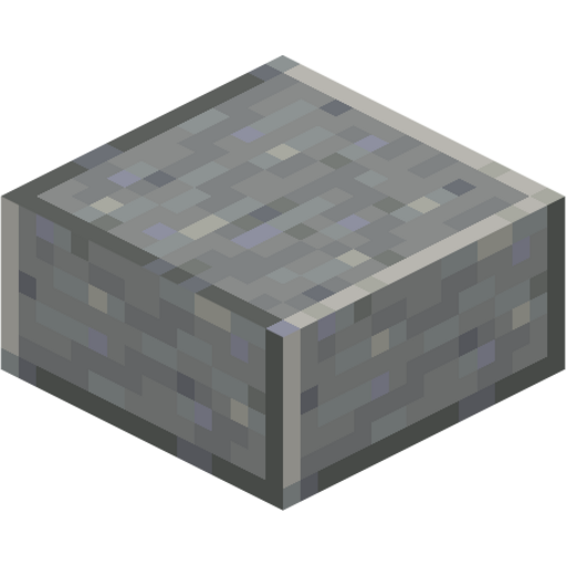 Polished Andesite Slab - 3D View